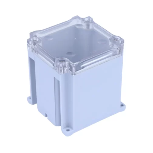 ABS Enclosure 80 x 82 x 85 mm Clear IP67 iso