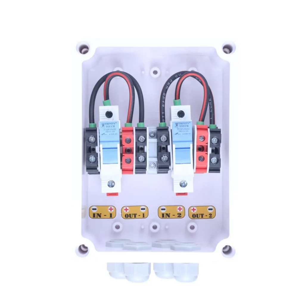 DCDB 2 in 2 out 2 Fuse 1000V Standard