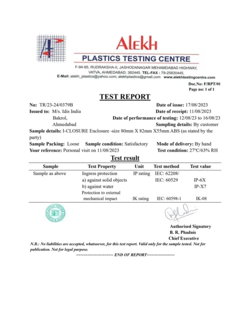 ID-1188-PCB-ENCLOSURE-TEST-REPORT